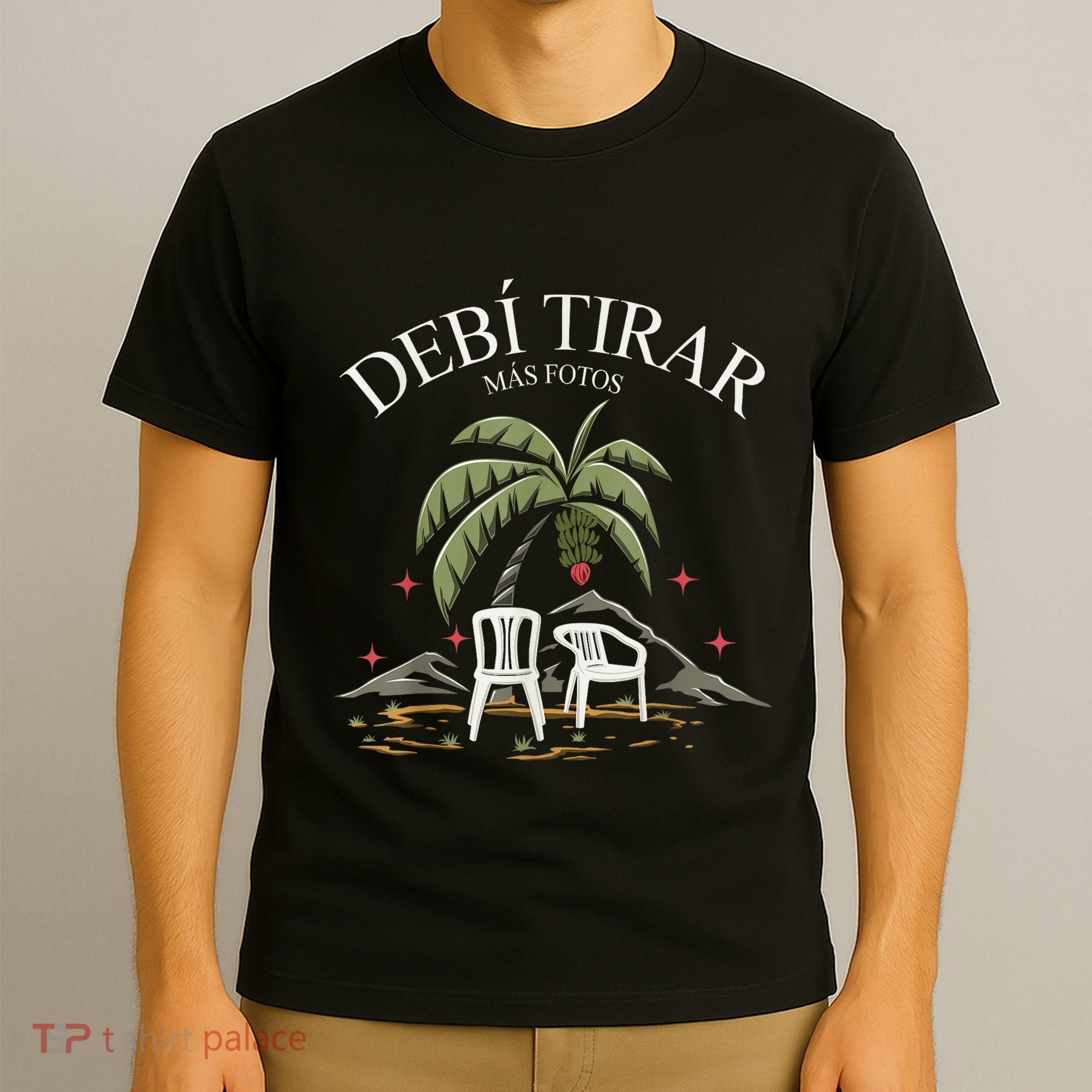 MáS Fotos Puerto Rico Graphic Retro T-Shirt