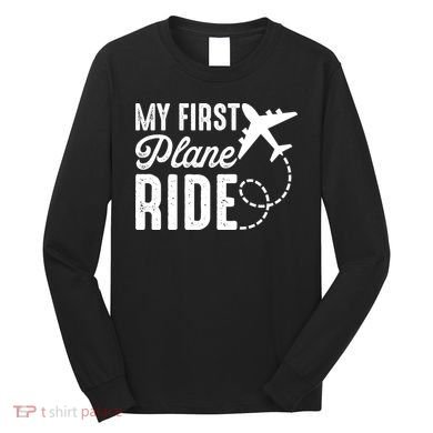My First Plane Ride Long Sleeve Shirt