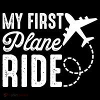 My First Plane Ride Long Sleeve Shirt thumb 2
