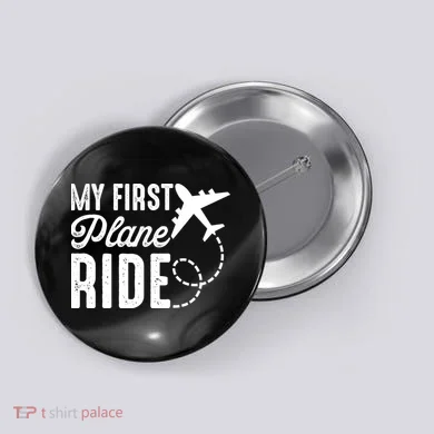 My First Plane Ride Button