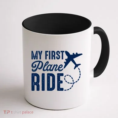 My First Plane Ride Coffee Mug back