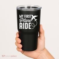 My First Plane Ride Tumbler thumb 2