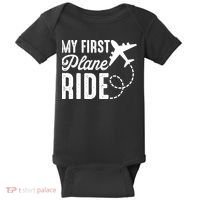 My First Plane Ride Baby Bodysuit thumb 0