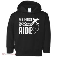 My First Plane Ride Toddler Hoodie thumb 0