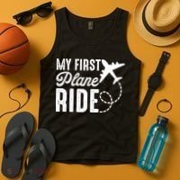 My First Plane Ride Tank Top thumb 4