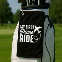 My First Plane Ride Golf Towel thumb 2