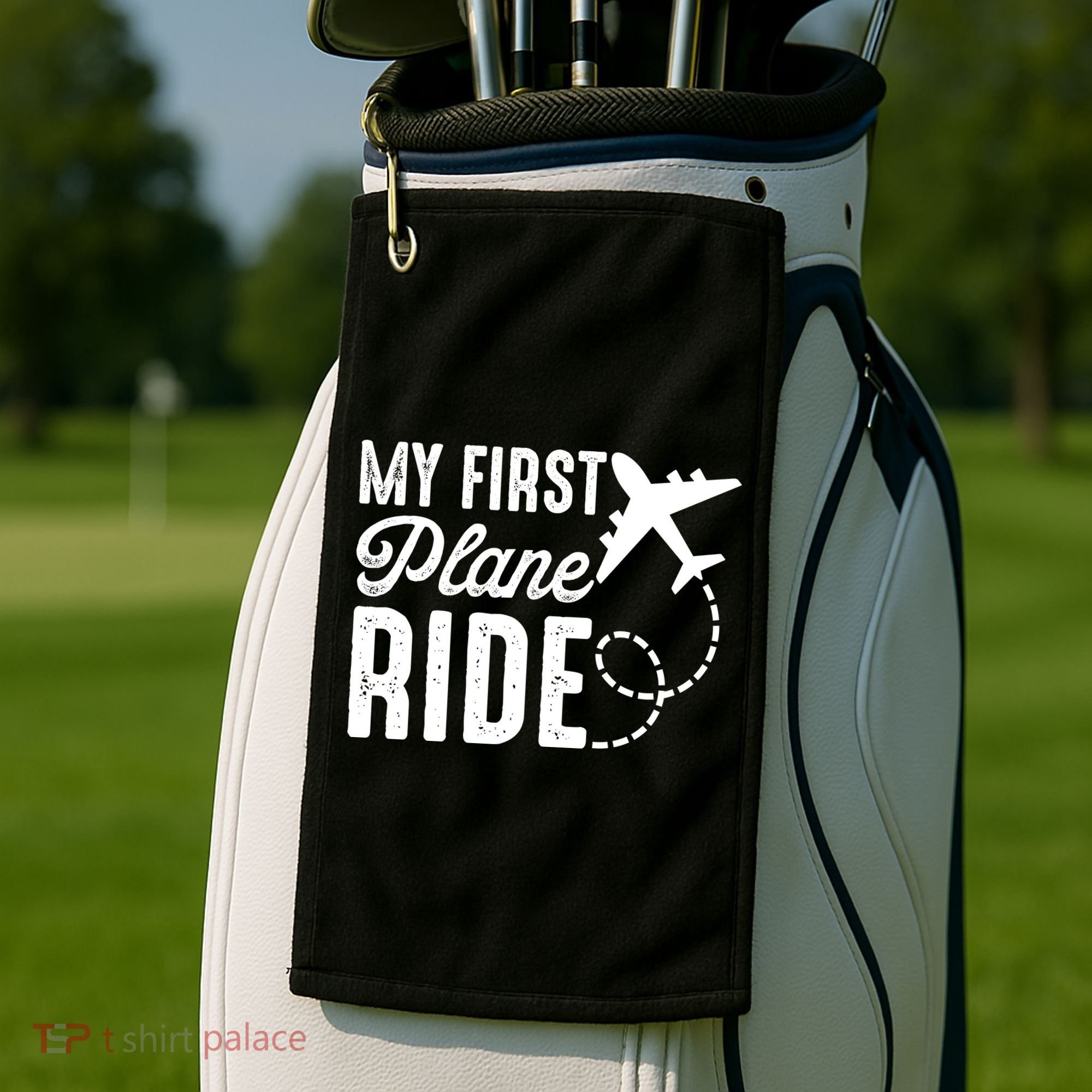 My First Plane Ride Golf Towel