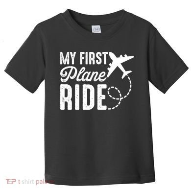 My First Plane Ride Toddler T-Shirt