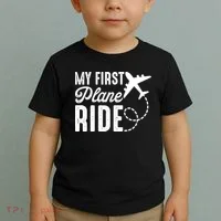 My First Plane Ride Toddler T-Shirt thumb 2