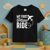 My First Plane Ride Toddler T-Shirt thumb 3
