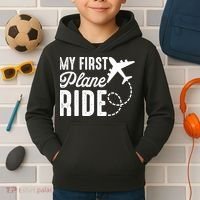 My First Plane Ride Kids Hoodie thumb 2