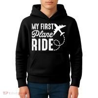 My First Plane Ride Kids Hoodie thumb 4