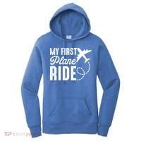 My First Plane Ride Women's Hoodie thumb 0