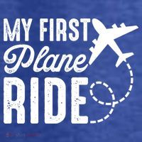 My First Plane Ride Women's Hoodie thumb 2