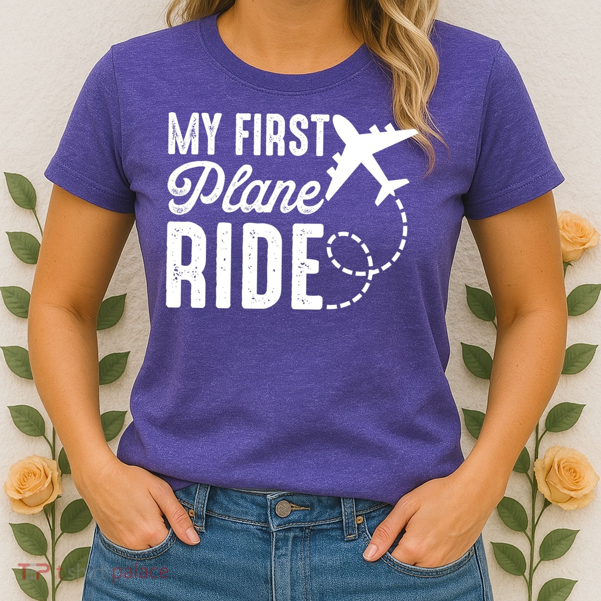 My First Plane Ride Women's T-Shirt