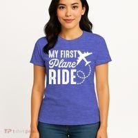 My First Plane Ride Women's T-Shirt thumb 4