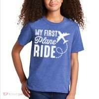 My First Plane Ride Kids T-Shirt thumb 2