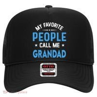 My Favorite People Call Me Grandad Funny Grandad Fathers Day Gift Hat thumb 0