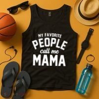 My Favorite People Call Me Mama Tank Top thumb 4