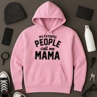 My Favorite People Call Me Mama Hoodie thumb 3