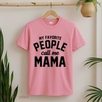 My Favorite People Call Me Mama T-Shirt thumb 2