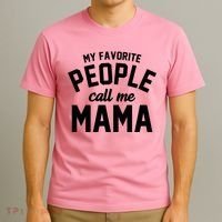 My Favorite People Call Me Mama T-Shirt thumb 3