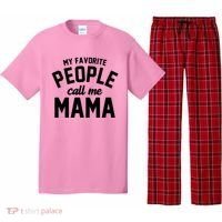 My Favorite People Call Me Mama Pajama Set thumb 0