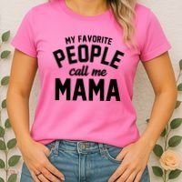 My Favorite People Call Me Mama Women's T-Shirt thumb 2
