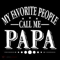 My Favorite People Call Me Papa Bucket Hat thumb 4
