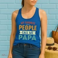 My Favorite People Call Me Papa Funny Papa Gift Women's Tank Top thumb 2