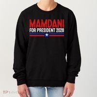 Mamdani For President 2028 Election Women's Sweatshirt thumb 0