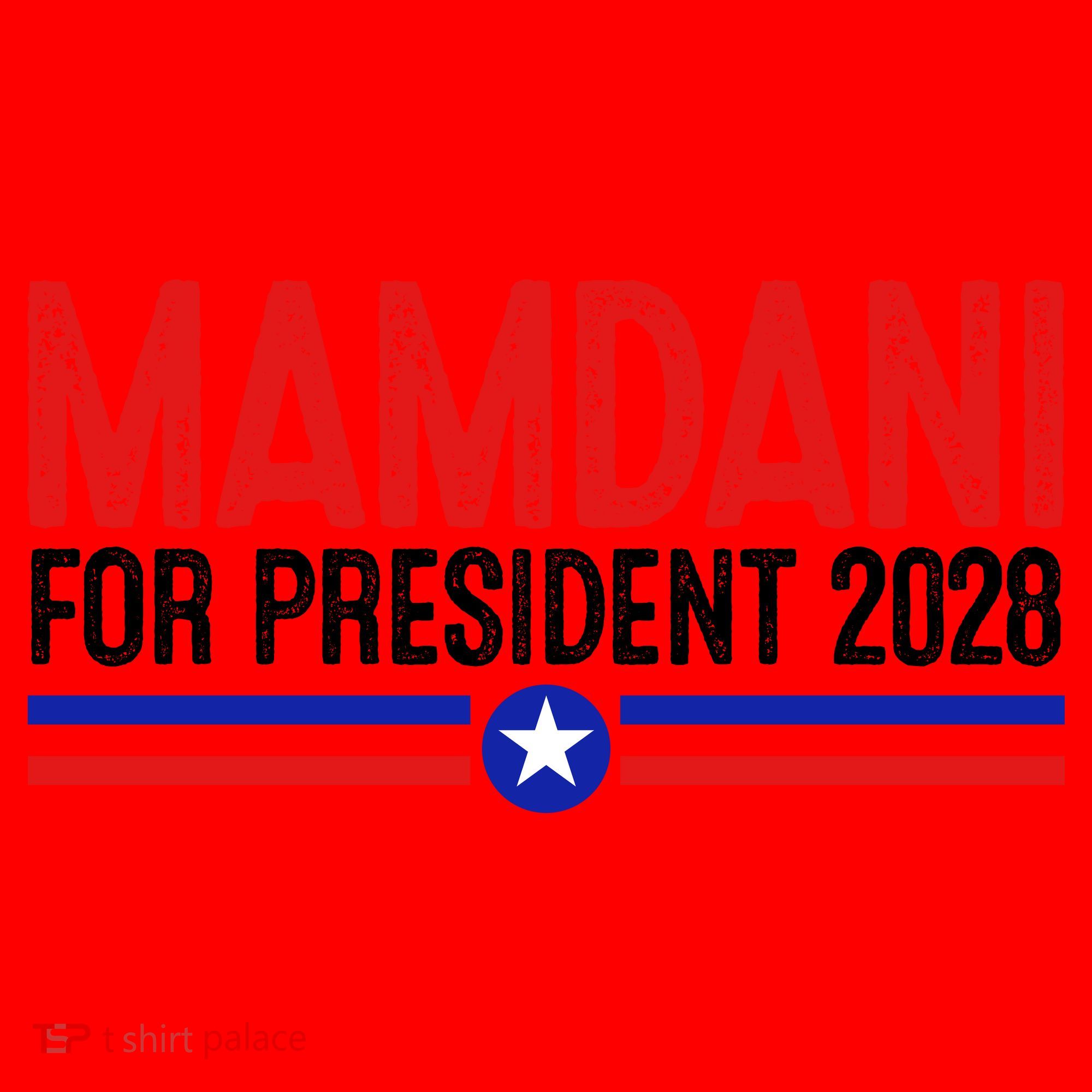 Mamdani For President 2028 Election Santa Hat