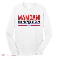 Mamdani For President 2028 Election Long Sleeve Shirt thumb 0