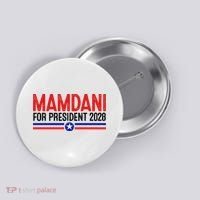 Mamdani For President 2028 Election Button thumb 0