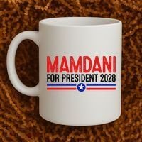 Mamdani For President 2028 Election Coffee Mug thumb 2