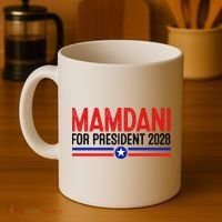 Mamdani For President 2028 Election Coffee Mug thumb 4