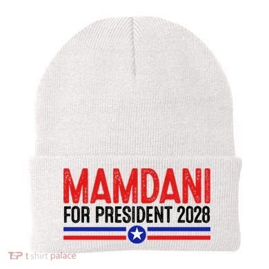 Mamdani For President 2028 Election Beanie
