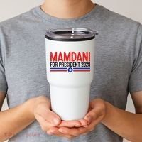 Mamdani For President 2028 Election Tumbler thumb 2