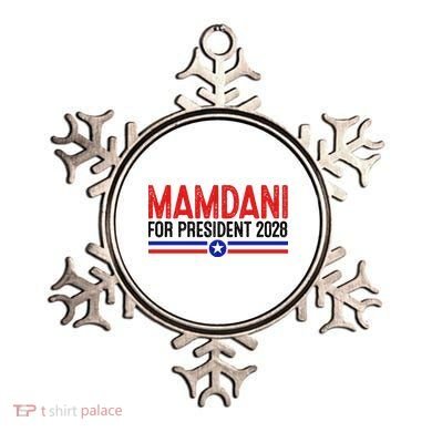Mamdani For President 2028 Election Ornament