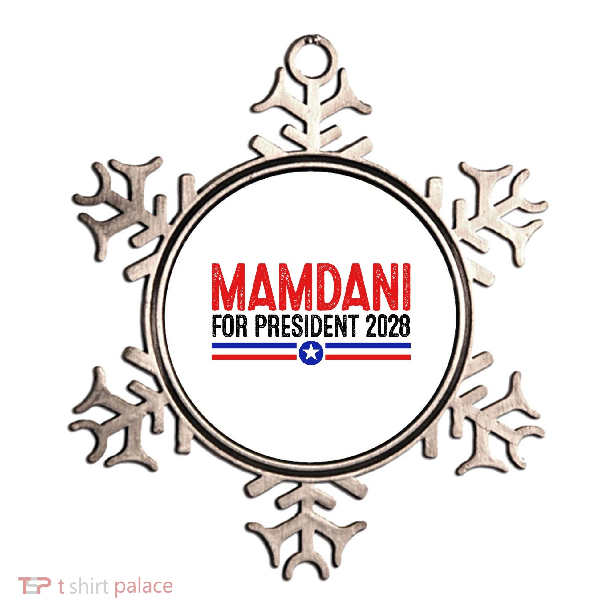Mamdani For President 2028 Election Ornament