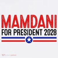 Mamdani For President 2028 Election Ornament thumb 1