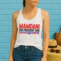 Mamdani For President 2028 Election Women's Tank Top thumb 2