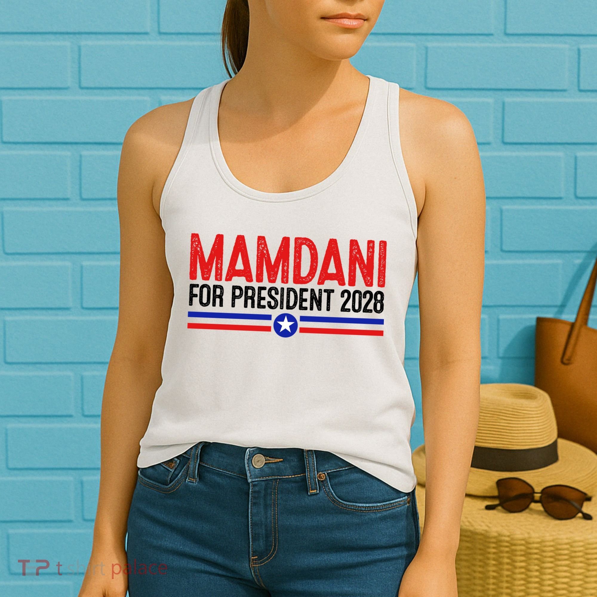Mamdani For President 2028 Election Women's Tank Top