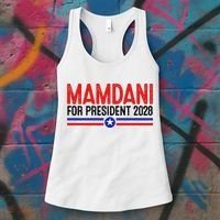 Mamdani For President 2028 Election Women's Tank Top thumb 3