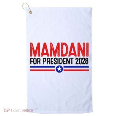 Mamdani For President 2028 Election Golf Towel