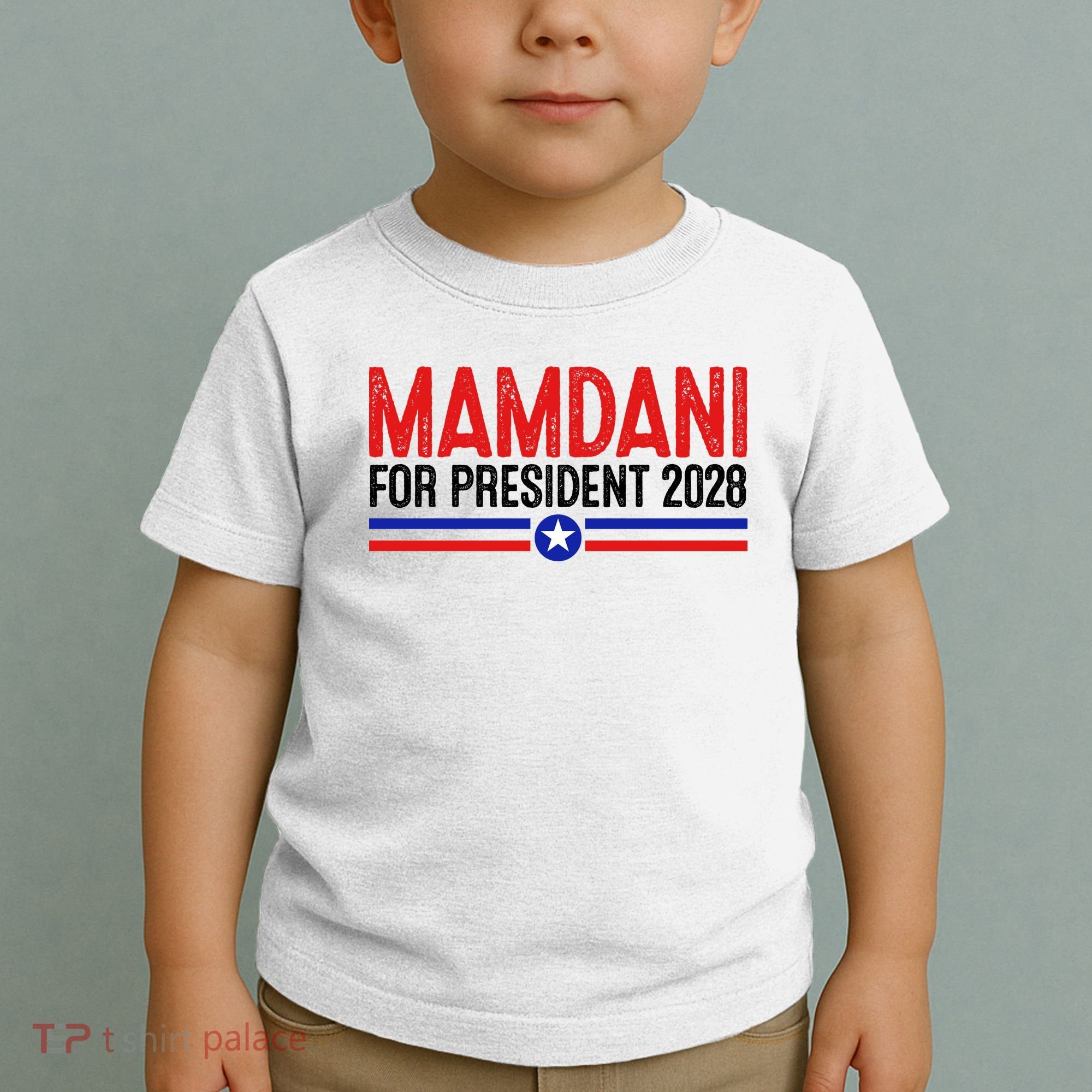 Mamdani For President 2028 Election Toddler T-Shirt
