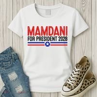 Mamdani For President 2028 Election Women's T-Shirt thumb 3