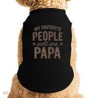 My Favorite People Call Me Papa Doggie Tank thumb 0