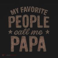 My Favorite People Call Me Papa Tank Top thumb 6