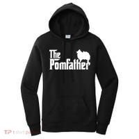 Mens Funny Pomeranian Father Dad The Pom Father Dog Lover TShirt Women's Hoodie thumb 0